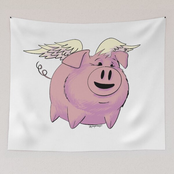 Item preview, Flying Piggy designed and sold by BreonBliss.