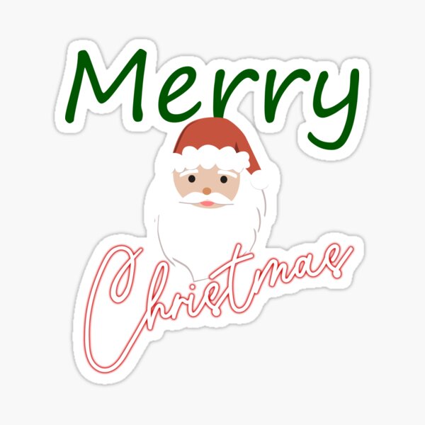Christmas Svg Stickers Redbubble