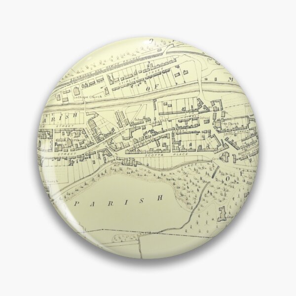 Item preview, Galashiels | Historic map from 1851 designed and sold by yourscotborders.