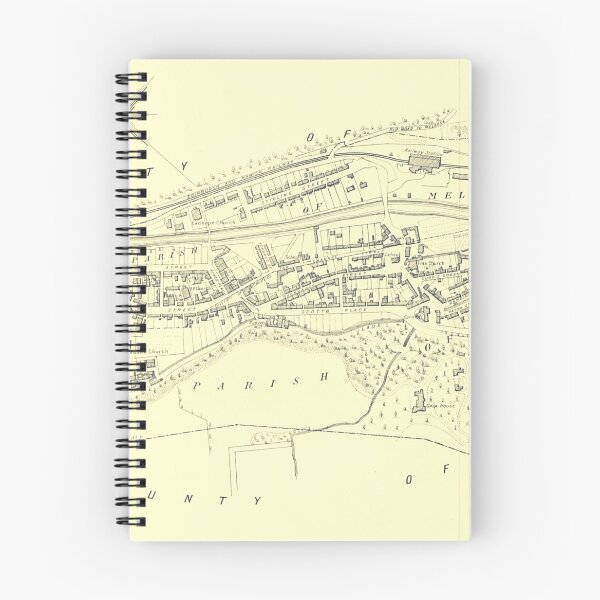 Item preview, Galashiels | Historic map from 1851 designed and sold by yourscotborders.