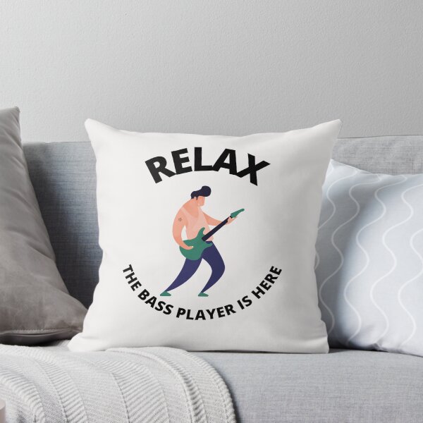 Item preview, Relax The Bass Player Is Here designed and sold by Macka137.
