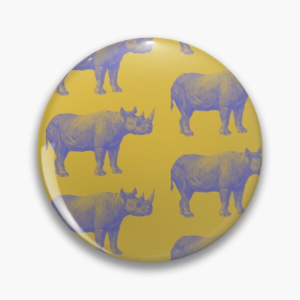 Item preview, Rhinoceros in Yellow designed and sold by OpalEllery.