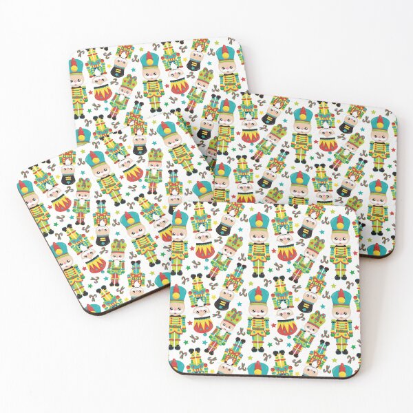 Item preview, Merry Christmas Cute Nutcracker King and Soldier White Pattern Patterns Gifts designed and sold by MiscelChr.