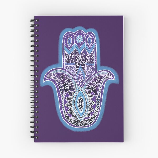 Item preview, Purple Hamsa designed and sold by Divyam Chaya Bernstein.