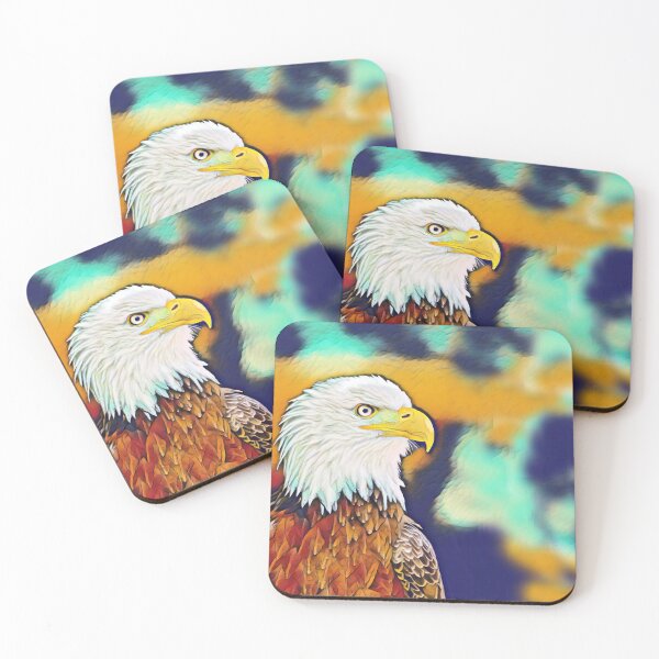 Item preview, Eagles Eye Abstract Painting Art Design designed and sold by WildMuse44.