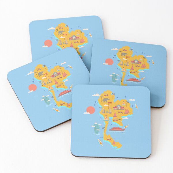 Item preview, Bangkok Map designed and sold by ProtonProject.