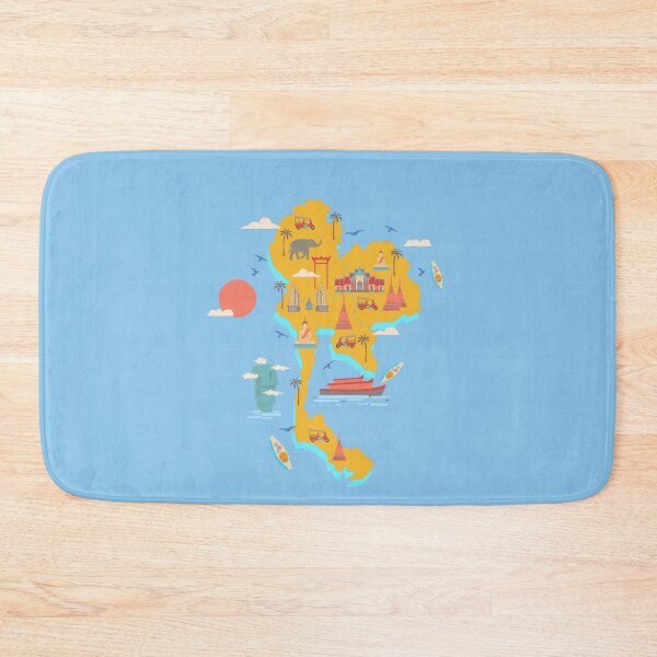 Item preview, Bangkok Map designed and sold by ProtonProject.