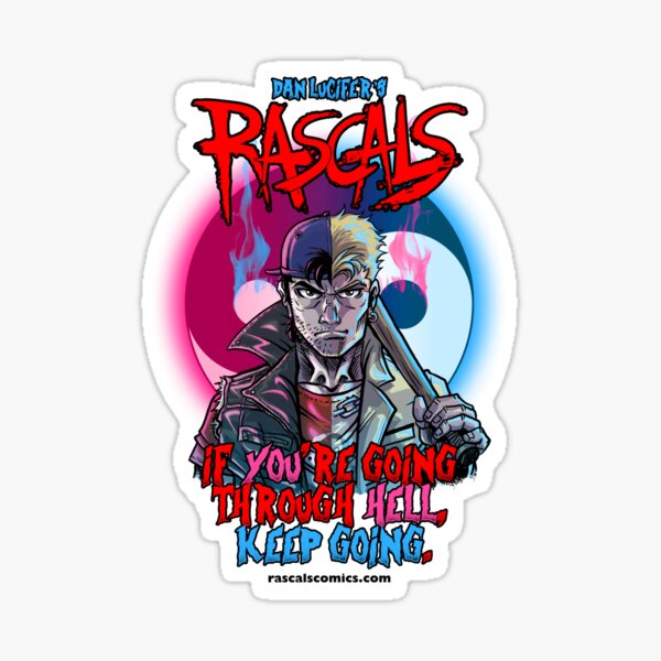 Rascals Through Hell Sticker