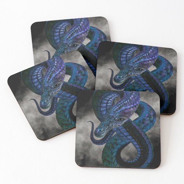Item preview, Dragón Wyrm Azul designed and sold by sodsworld.