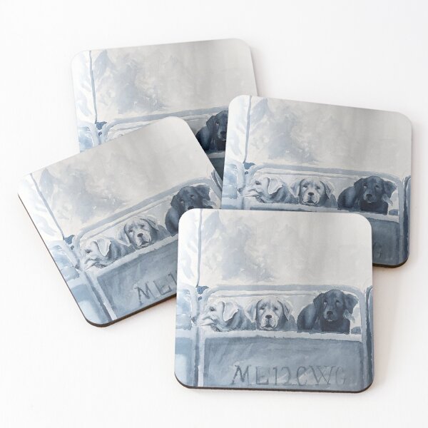 Item preview, Dogs on the lake designed and sold by DesignByTina.