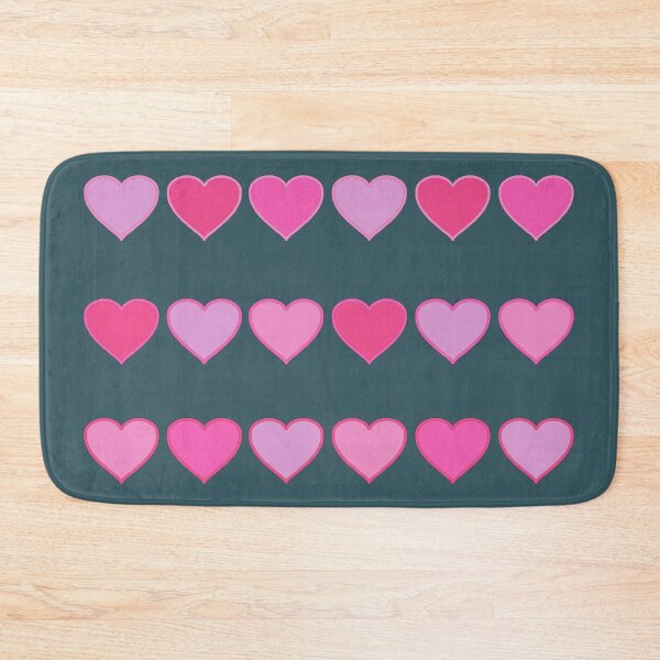 Item preview, Pynk threaded hearts dark teal designed and sold by GabareyMaanyo.
