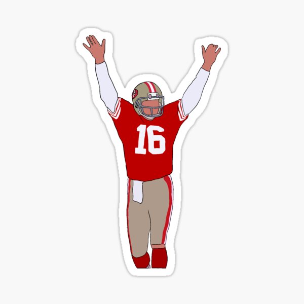 Joe Montana Sticker