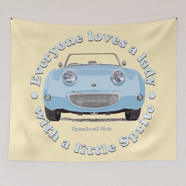 Item preview, Speedwell Blue Bug-eye/Frog-eye: Everyone loves a lady with a little Sprite! designed and sold by Bigs66.