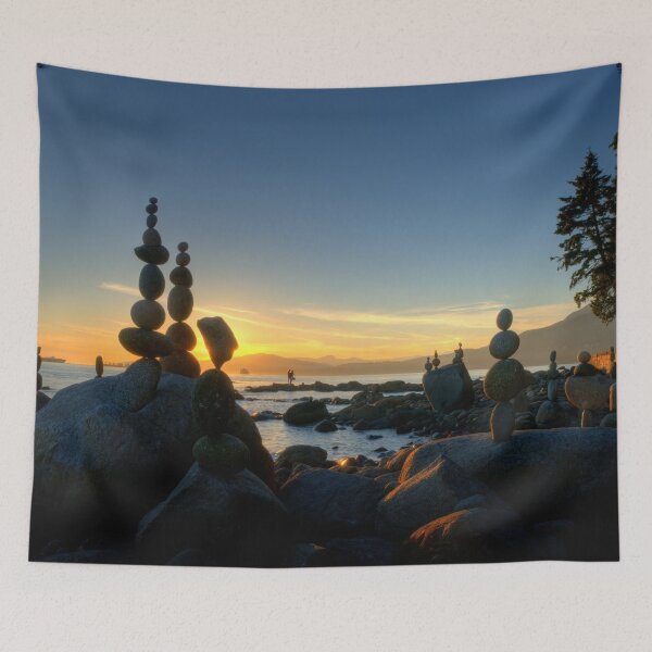 Item preview, Rock Stacking, Second Beach, Stanley Park designed and sold by Marcel Pepin.