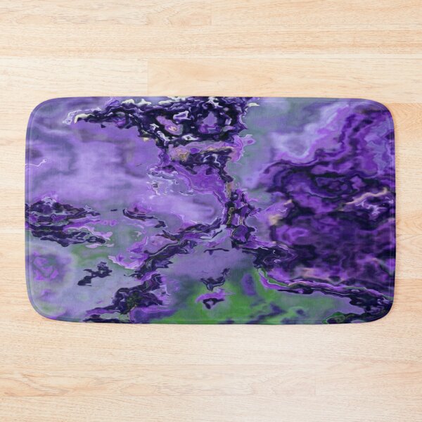 Item preview, Purple modern marble pattern art  designed and sold by AYACHI90.