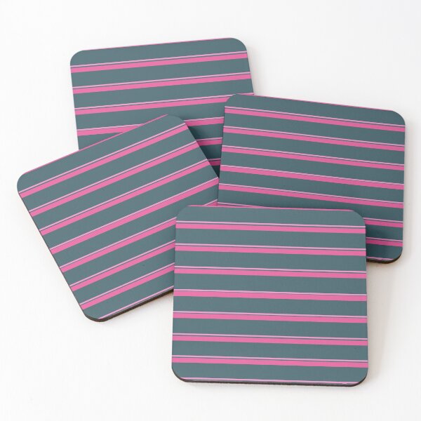 Item preview, Pynk stripes dark teal designed and sold by GabareyMaanyo.