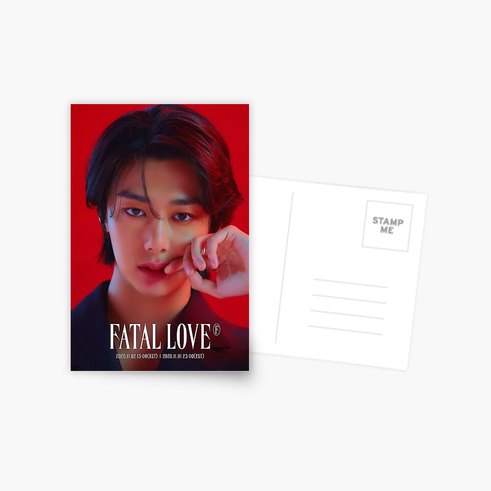 HYUNGWON / MONSTA X 3RD ALBUM - FATAL LOVE (VER.01) | Postcard