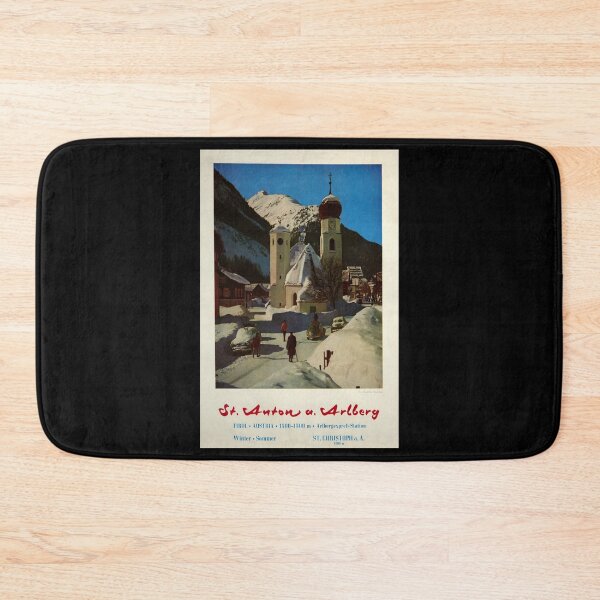 Item preview, retro classic St Anton poster designed and sold by CorasPosters.