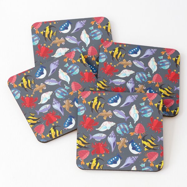 Item preview, Fish Wallpaper designed and sold by Irina Polyanskaya.