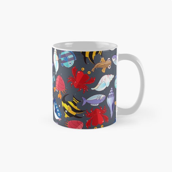 Item preview, Fish Wallpaper designed and sold by Irina Polyanskaya.