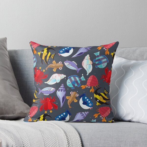 Item preview, Fish Wallpaper designed and sold by Irina Polyanskaya.