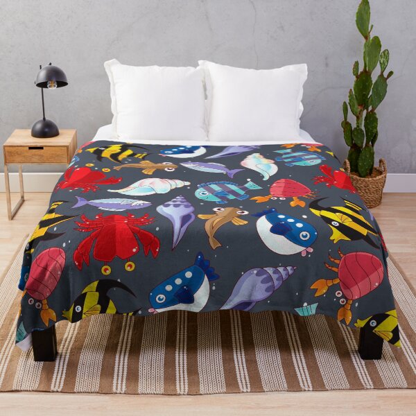 Item preview, Fish Wallpaper designed and sold by Irina Polyanskaya.