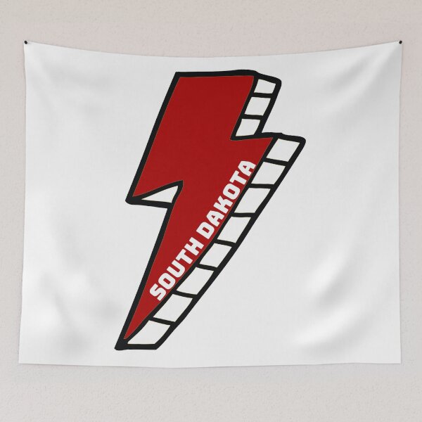 Item preview, University of South Dakota Lightning Bolt designed and sold by kkosmicki.