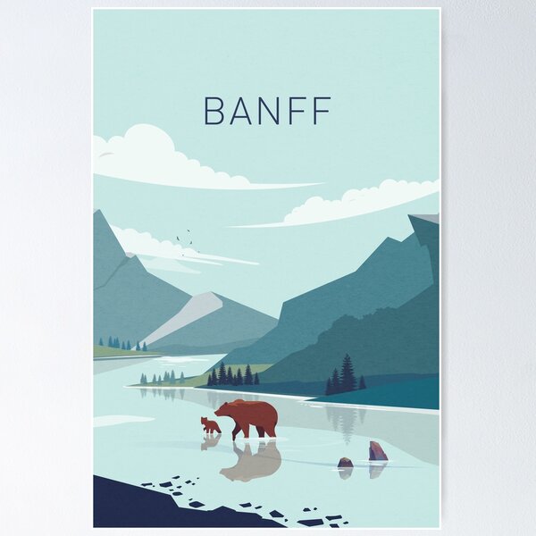 Item preview, Banff National Park designed and sold by SurfolioPrints.