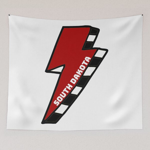 Item preview, University of South Dakota Lightning Bolt designed and sold by kkosmicki.