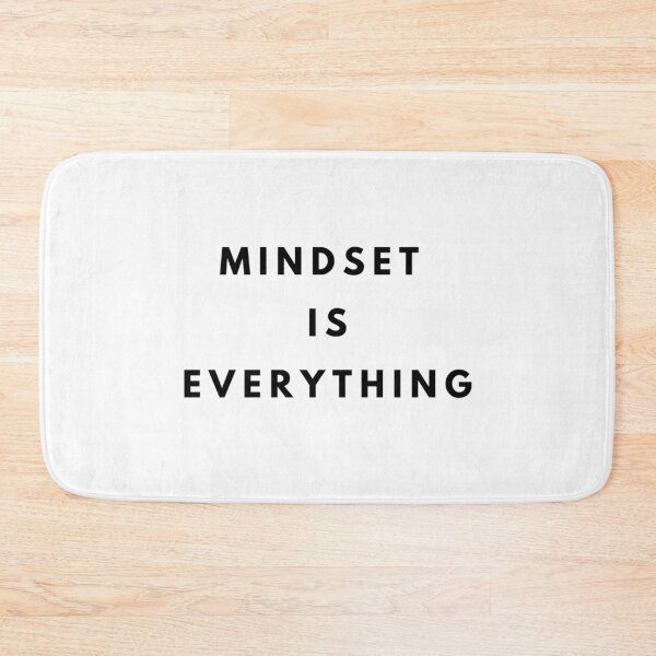 Item preview, Mindset is Everything, Inspirational, Motivational designed and sold by Magic Love Art Print.