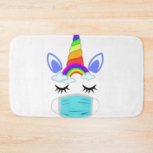 Item preview, Licorne magique face mask gift unicorn designed and sold by Aesthynova.
