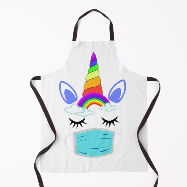 Item preview, Licorne magique face mask gift unicorn designed and sold by Aesthynova.