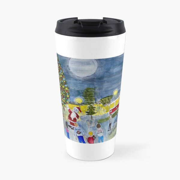 Coronado Christmas Parade and the lighting of the tree Travel Mug