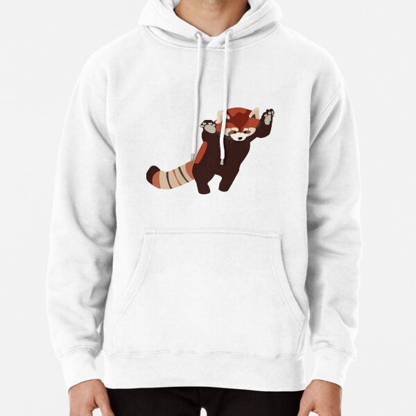 Red clearance panda hoodies