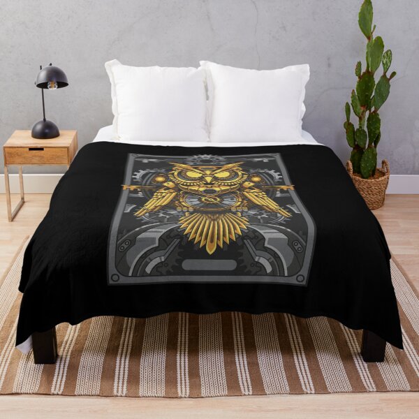 Item preview, Golden Owl Steampunk designed and sold by LivingKreative.
