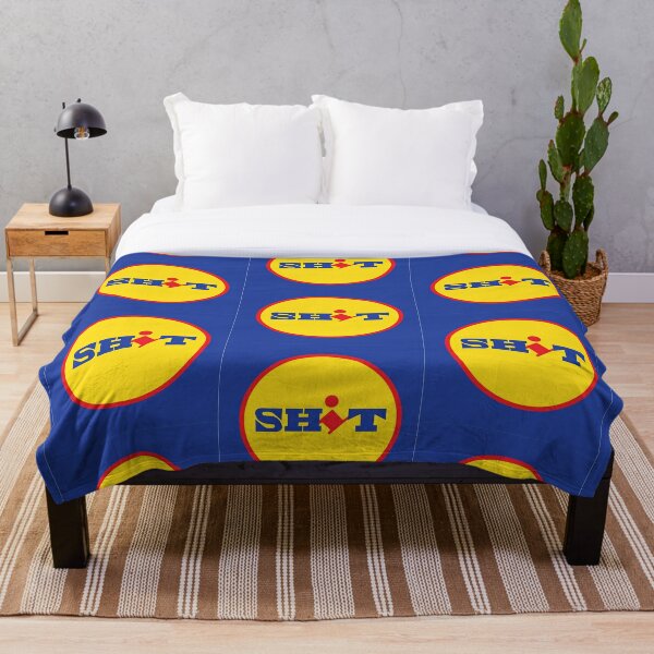 Lidl Throw Blankets | Redbubble