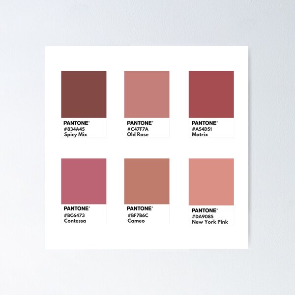 Blush – Classic Rose – Lavender Pink – Wine Berry – Carissma Color