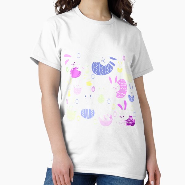 Item preview, Happy Easter Bunny and Eggs designed and sold by Crystalsgraphix.