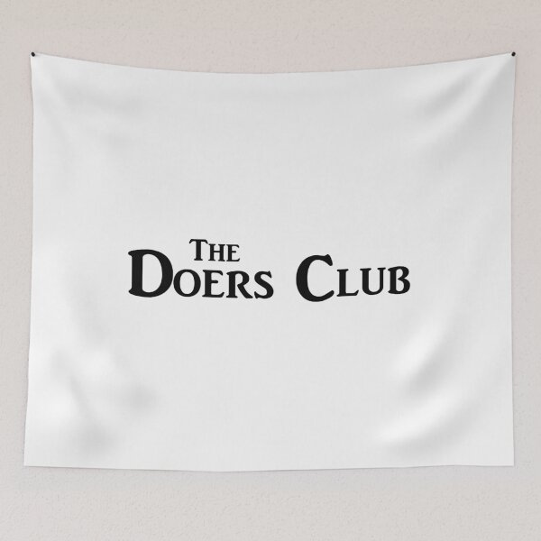 Item preview, The Doers Club Black designed and sold by MinterLand.