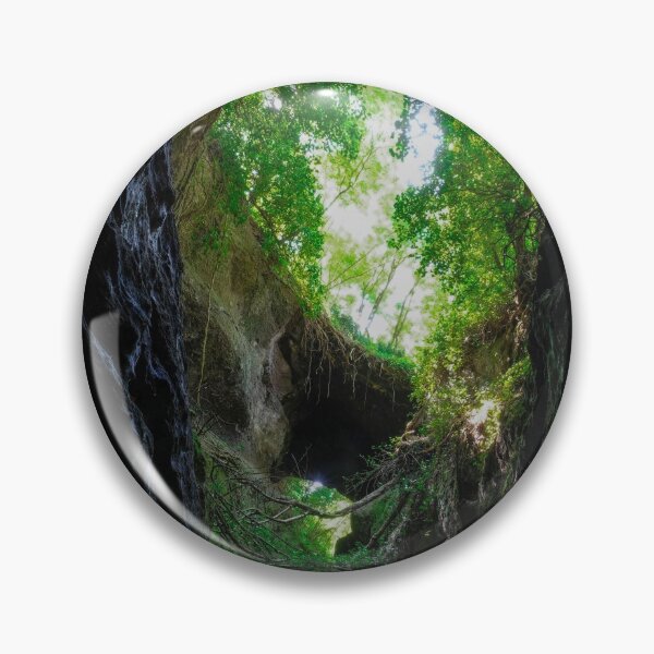 Item preview, Deep canyon gorge in Italy, Lazio designed and sold by Onyria Art.