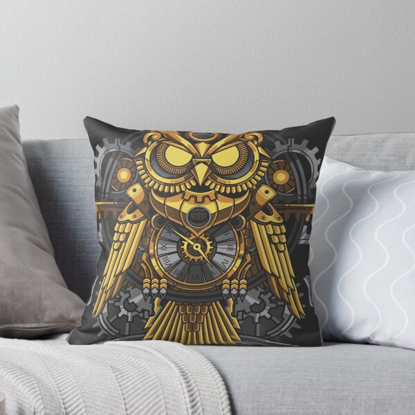 Item preview, Golden Owl Steampunk designed and sold by LivingKreative.