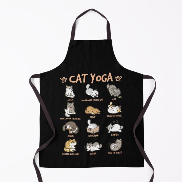 Item preview, funny cats yoga designed and sold by mlnana.