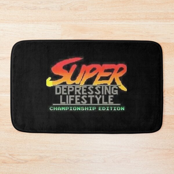 Item preview, Super Depressing Lifestyle - Championship Edition - Street Fighter Parody designed and sold by madssondre.