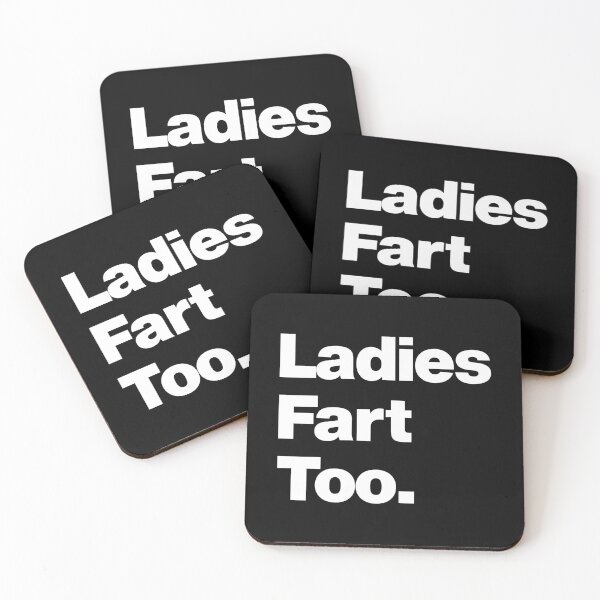Item preview, Ladies Fart Too - Funny Humor Quote about Farting designed and sold by elhefe.