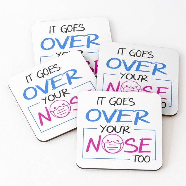 Item preview, It Goes Over Your Nose Too designed and sold by CreativaArt-.