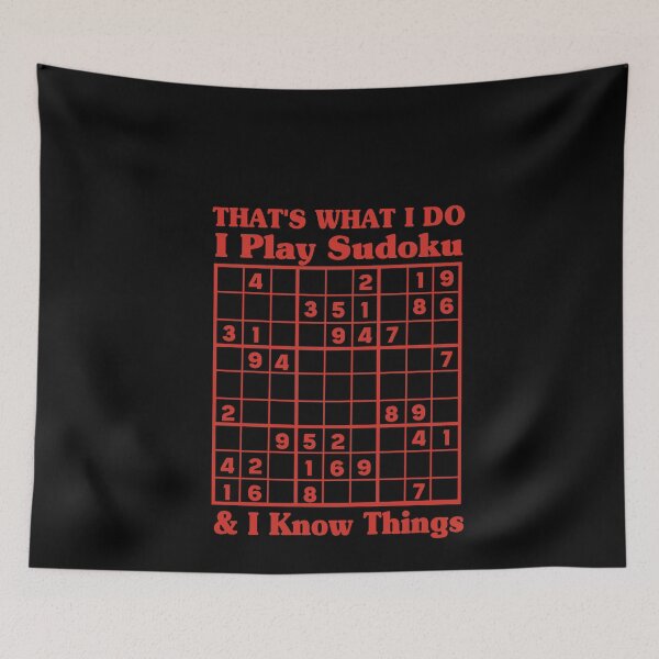 Item preview, That's what i do I Play Sudoku & I Know Things designed and sold by JustBeStunning1.