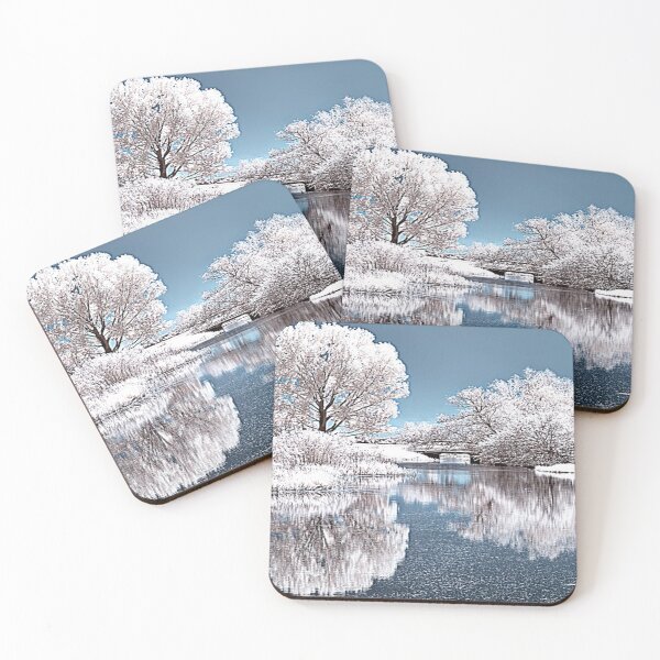 Item preview, Winter Lake Landscape Jigsaw Puzzle designed and sold by diverseidentity.