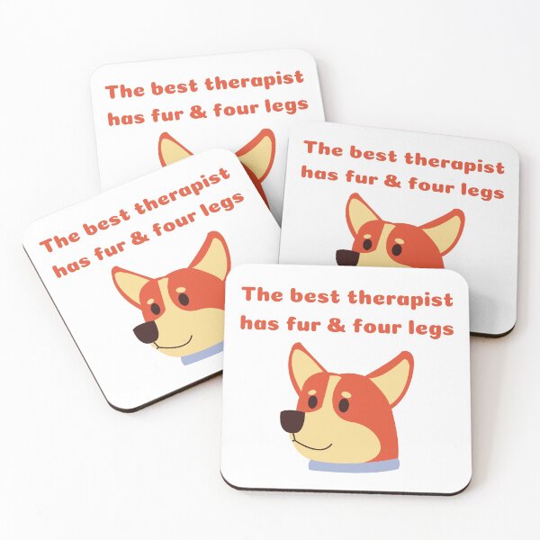Item preview, Best Therapist - Cute Corgi Illustration designed and sold by Sam-DesignMart.