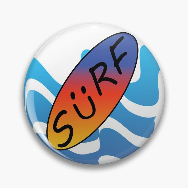 Item preview, Surfboard on the waves! designed and sold by MyLovelyVan.