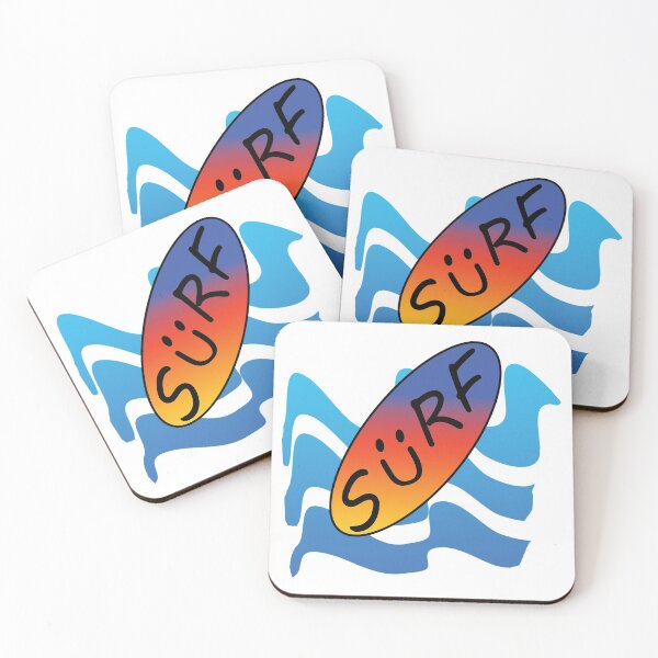 Item preview, Surfboard on the waves! designed and sold by MyLovelyVan.